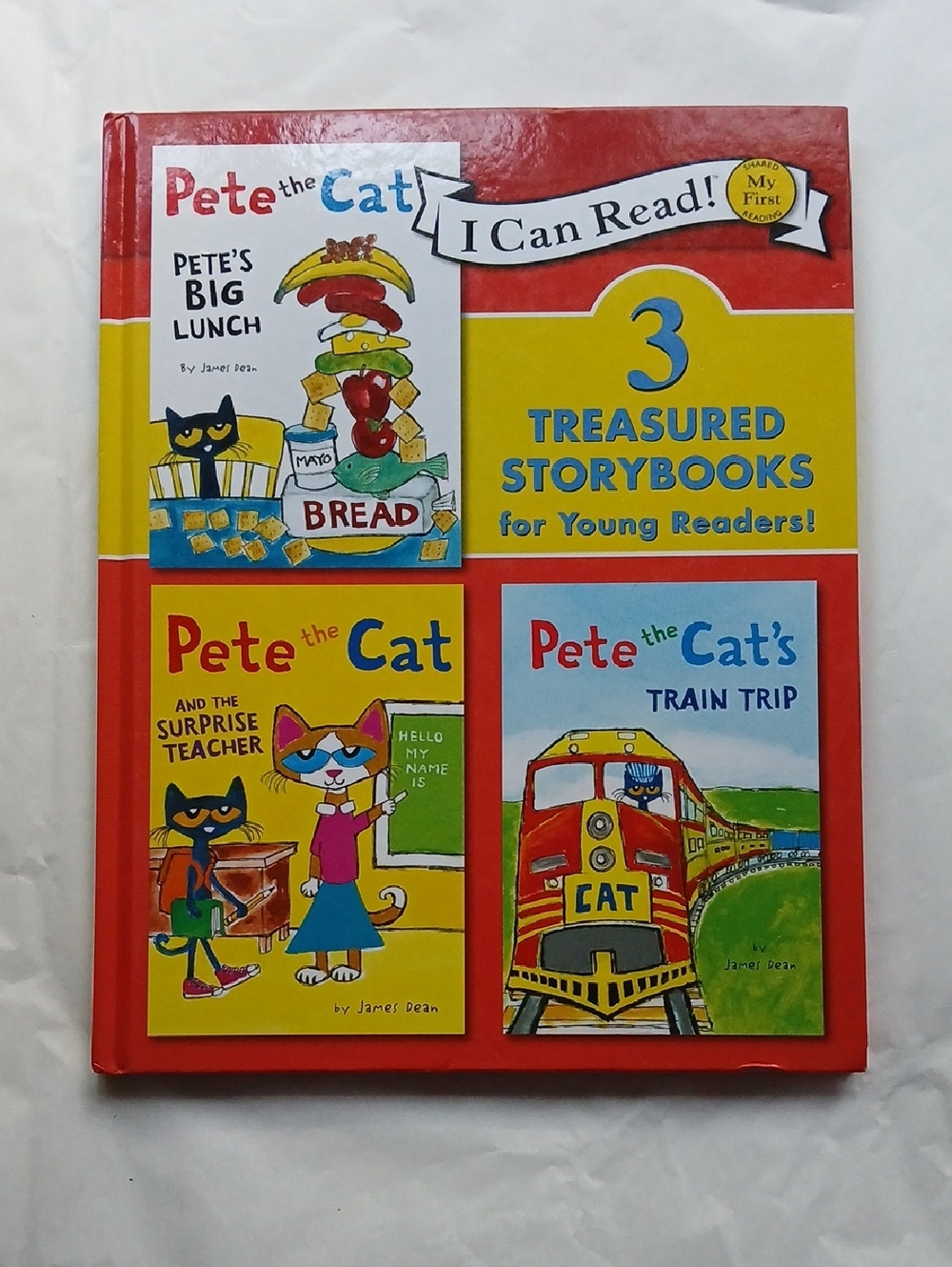 🍊3/$15🍊 Pete The Cat 3in1 Storybook
